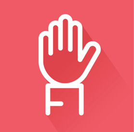 Raised Hand Icon